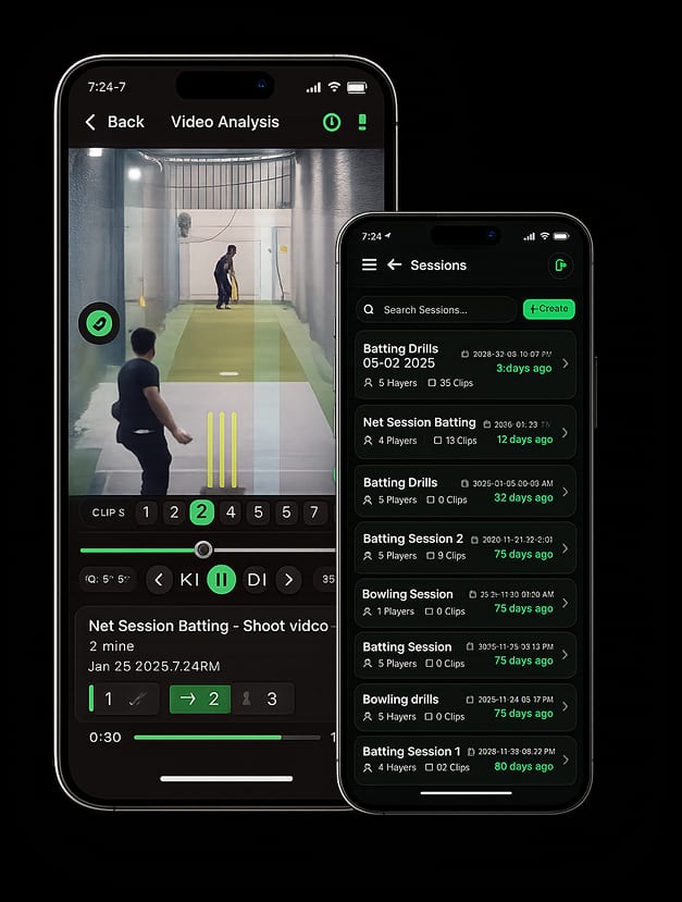TMS video analysis and sessions interface